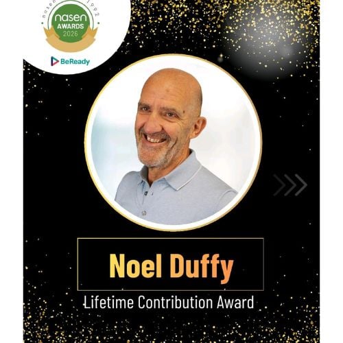 Nasen Award Winner Noel Duffy - Lifetime Contribution Award